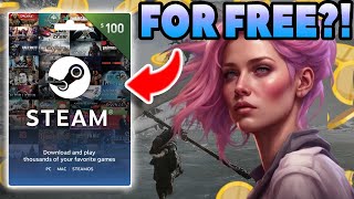 Free Steam Codes  Free Steam Gift Card Codes 2024 [upl. by Frayne463]