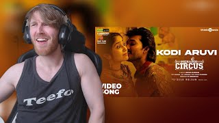 Mehandi Circus  Kodi Aruvi Video Song  Sean Roldan  Ranga Shweta • Reaction By Foreigner [upl. by Atisusej]