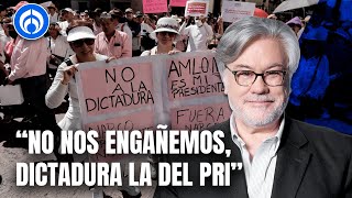 Hay marchas y no por AMLO RuizHealy hace balance [upl. by Alrep618]