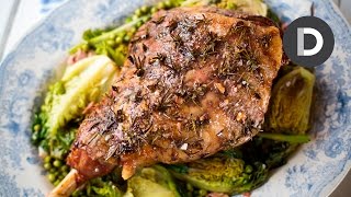 Roast Irish Lamb with Rosemary and Garlic feat EntertainingWithBeth [upl. by Edie]