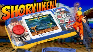 Super Street Fighter II Pocket Player Pro  Review of My Arcades Newest Handheld [upl. by Benkley661]