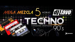 DJ Tavo Mix Full Techno 5 Horas [upl. by Naji]