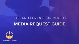 StreamElements Media request Song request amp Media share [upl. by Adehsar78]