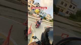 Trail दिदा Traffic संग नडराउनुहोस🤣👍  scooter trail nepal shorts trending pass learning [upl. by Asserat]