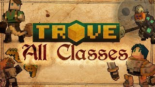 All Classes Trove  Grimoire Showcase [upl. by Jammie]