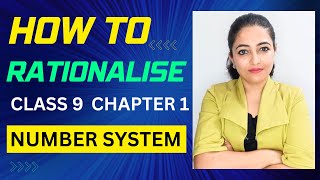 How to Rationalize  Rationalization  Class 9  Chapter 1  Number system [upl. by Adnesor373]