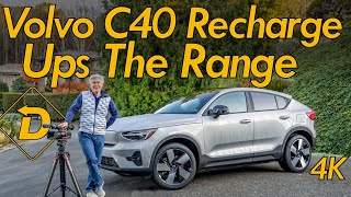 2024 Volvo C40 Recharge Is A Swede EV With Added Range [upl. by Cappella]