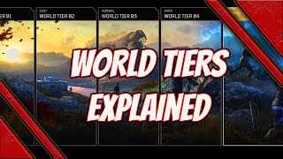 Outriders world tiers explained  full world tier guide [upl. by Sascha]