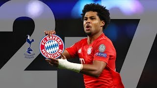 Highlights  Serge Gnabry cooking 4 times All FC Bayern Goals of the epic 72 vs Tottenham Hotspur [upl. by Lapo]