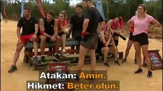 Hikmet’ten Atakan’a Tatlı Sataşma Survivor 2022 Allstar [upl. by Bahe]