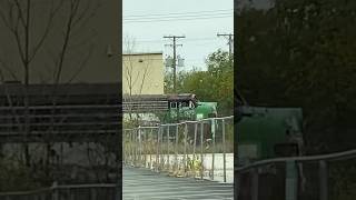 RARE ABANDONED MARC E9AM in Bensenville IL abandoned railfanning railroad shorts [upl. by Patt]