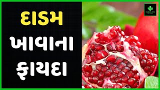 દાડમ ખાવાના ફાયદા । Dadam Khavana Fayda । Benefits of Eating Pomegranate  Health Tips By Apexa [upl. by Zap]