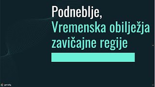 3r  Priroda i društvo  Podneblje vremenska obilježja zavičajne regije [upl. by Akiehsat]