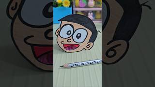 Paper Sharpener Craft idea  Nobita Paper Craft Video viralshort shortsfeed youtubeshorts craft [upl. by Elberfeld433]