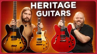 We Finally Got Heritage Guitars Incredible Boutique Electrics Made in the USA [upl. by Beutner]