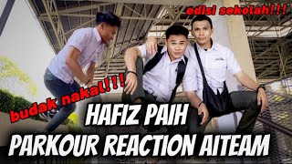 HAFIZ AJAR AITEAM PARKOUR  MIMIE PIEYA MARAH TERUK [upl. by Anytsirhc386]