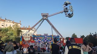 Fête Foraine Vogue des Marrons Lyon Croix Rousse 2023 [upl. by Enitsuga]