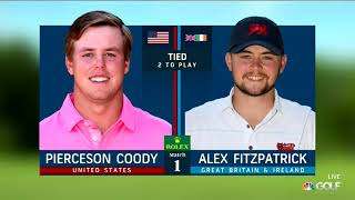 2021 Walker Cup Day 1 Singles [upl. by Drofiar]