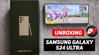 UNBOXING SAMSUNG GALAXY S24 ULTRA  MY NEW GAMING DEVICE  PlayGalaxy  DT GAMING [upl. by Attenwahs]