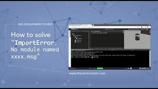 ROS QampA 036  How to solve the error quotImportError  No module named xxxxmsgquot [upl. by Anhej]