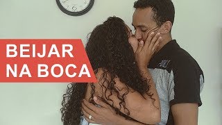 BEIJAR NA BOCA  Por que os casais param de se beijar  Casal Mozim [upl. by Tacklind]