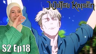 HOW COULD THIS HAPPEN  Jujutsu Kaisen Season 2 Episode 18 Reaction [upl. by Ttirrem]