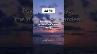 the truest and hardest love is shorts motivation psychologyfacts psychology quotes [upl. by Nay]