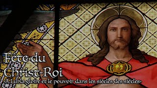 18H30  Fête de Jésus Christ Roi  abbé D Puga [upl. by Eilah]