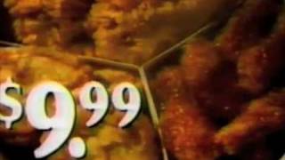 KFC Honey BBQ WingsVariety Bucket commercial  1991 [upl. by Munmro923]