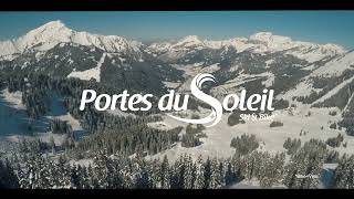 Ride BeyondBorders 🇫🇷🇨🇭 in Les Portes du Soleil ❄️  Short Edit [upl. by Ahsuat]