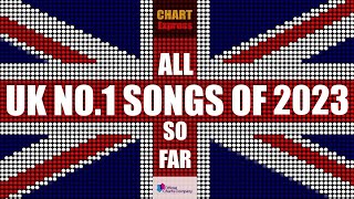 UK NO1 Songs of 2023  so far  Hitlist UK  ChartExpress [upl. by Arot]