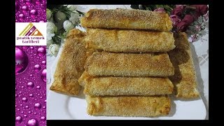 Üçgen Yufkadan Çıtır Börek Tarifi Pratik Yemek Tarifleri [upl. by Ronyar937]