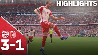 quotI want to repay the fansquot  First Kane brace for FCB  FC Bayern vs FC Augsburg 31  Highlights [upl. by Thurber]