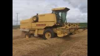 New Holland Clayson 8050 combine [upl. by Silvers863]