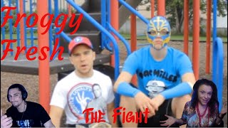 Our first time hearing froggy fresh FROGGY FRESH  The Fight Official VideoEVFAMILYS REACTION [upl. by Strait]