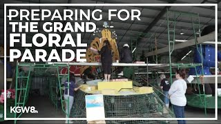 Rose Festivals Grand Floral Parade returns to Portland this weekend [upl. by Landmeier461]