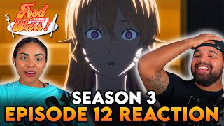 ERINA FINDS OUT THE TRUTH ABOUT SOMA  Food Wars Season 3 Episode 12 Reaction [upl. by Pauli66]