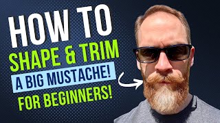 Creating Your First Handlebar Mustache [upl. by Aihsyak]