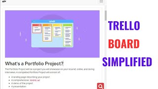 Trello Board Simplified  StepByStep Tutorial on Project Management With Trello 💯🤯 [upl. by Nordgren]