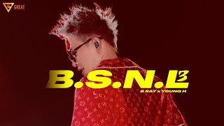 BSNL 3  B RAY x YOUNG H  Official Lyrics Video [upl. by Ssac]