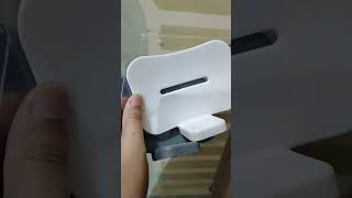 Stick on soap holder for Rs 249 l self adhesive l no drill l grey white amazon Flipkart [upl. by Eirroc408]