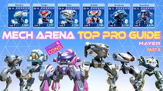 TOP SECRET Mech Arena Strategies for TOTAL Domination [upl. by Ainahtan]