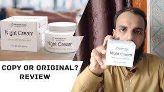 The Health Healer Night Cream Price amp Review [upl. by Adnilahs781]