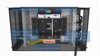 See how the drawout MCCB works  Eaton [upl. by Silsbye]