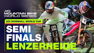 Lenzerheide Downhill Semifinal  UCI Mountain Bike World Series [upl. by Towrey]