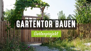 Gartentor selber bauen I Inspiration von Pinterest [upl. by Awe]