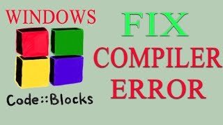 Fix Compiler Not Found in CODEBLOCKS  Install GCC Compiler in Windows [upl. by Harden]