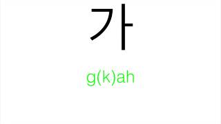 Korean Consonants for Beginners [upl. by Lion78]