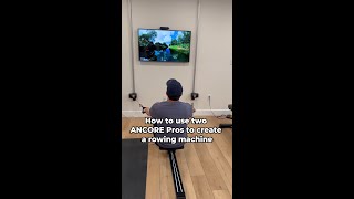 Turn your ANCORE Pro into a rowing machine [upl. by Natanhoj483]