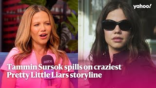 Tammin Sursok spills on craziest Pretty Little Liars storyline  Yahoo Australia [upl. by Vaughn643]